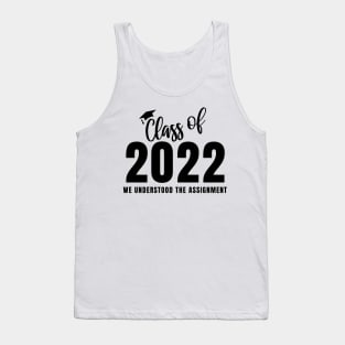 Funny Class of 2022 Tank Top